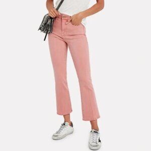 FRAME - Le Crop Mini Boot Jeans Peony Pink - Size 32​